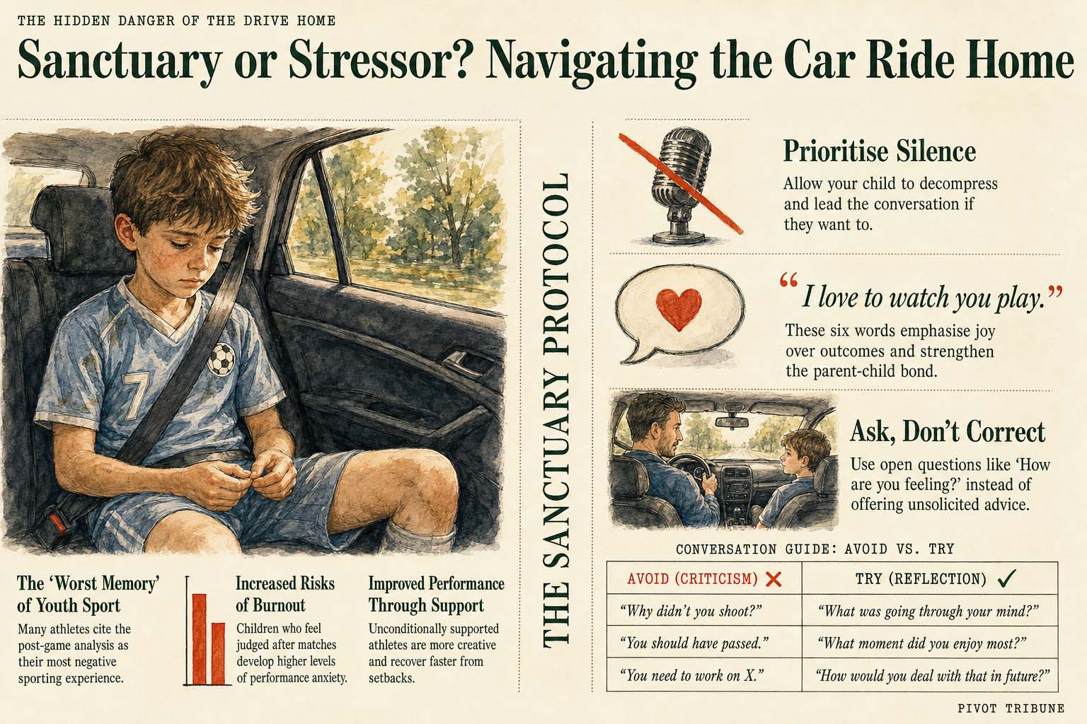 The car ride home: heaven or hell?